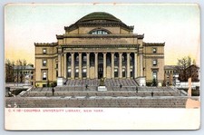 Vintage Postcard C.V. 118 Columbia University Library New York City NY picture