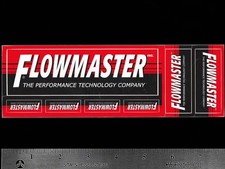 FLOWMASTER Performance Mufflers - Original Vintage Racing Decal/Sticker Sheet picture