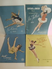 Ice Capades - Souvenir Program 1949 1950 1952 1953 EARLY DISNEY ART Cheescake picture
