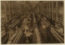 Magnolia Mississippi 1911 Cotton Mills Spinning Room Child Labor Hine picture