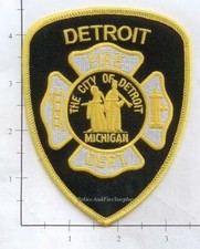 Michigan - Detroit MI Fire Dept Patch v1 picture