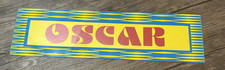 Vtg Oscar Arcade Gaming Marquee Sign 22