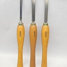 Vintage Marples M1006 Lathe Hand Turning Tools Chisel Set.  picture