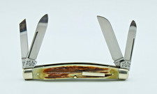 Vintage Robt Klaas Lovebirds FAT STAG Congress Knife Solingen Germany Rare Stamp picture