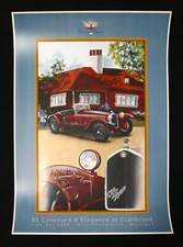 ENZO NASO 2005 Cranbrook Concours ALFA ROMEO TESTA FISSA Mille Miglia Art Poster picture