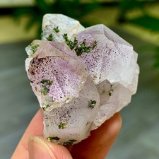39G Natural Garden quartz cluster specimen tourmaline mineral healing SiChuan picture