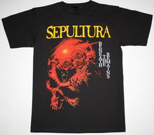 Vintage SEPULTURA - BENEATH THE REMAINS Cotton All Size Black Unisex Shirt CC202 picture