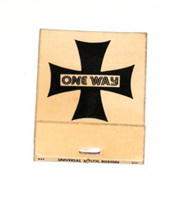 RARE Vintage NOS One Way Gay Bar Nightclub FULL Unused Matchbook Portland ME picture