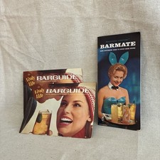 Vintage 1963 Playboy Southern Comfort BarMate Ad and 2 Barguide pamphlets picture