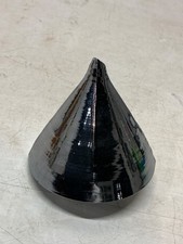 Monocrystalline Silicon Ingot Boule Tail End Tang Cone Scrap Specimen 7.9oz 3