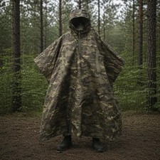 Anti-thermal imaging (anti-drone) raincoat DOUBLE-SIDED SPRING-SUMMER tac.๐บ๐ฆ picture