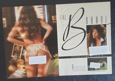 Playboy PICTORIAL ONLY - Playmate BRANDI BRANDT October, 1987 7 pages picture