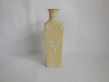 Wedgwood Primrose Yellow Jasperware Prunus Cherry Blossom Vase picture