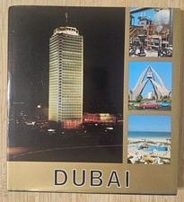Vintage 1982 DUBAI Photo Book Pictorial Album Municipality Italy Print Rare 80s picture