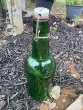 Vintage Grolsch 1.5 L Green Glass Beer Bottle With Swing Top Lid picture