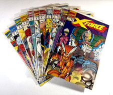 Marvel X-FACTOR 1991 #1-11 Rob Liefeld Key Deadpool VF to NM (9.4) Ships FREE picture