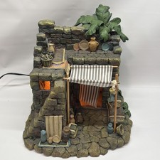 Fontanini Lighted Pottery Shop #50256 Heirloom Nativity 5