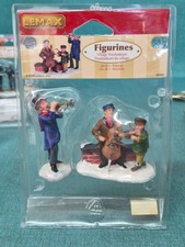 LEMAX 2006 Village Troubadours Village Figure Set of 2 #62302 - Retired picture