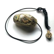 Grillo Clear Rotary Folding Telephone Vintage 1960s Phone Italy Sapper Zanuso picture
