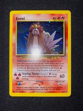Pokemon Entei 6/64 HOLO Rare Neo Revelation ENG Vintage 2001 Tcg picture
