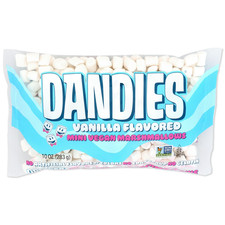 Dandies Vegan Mini Marshmallows, Vanilla Flavor, 10 oz Bag, Gelatin Free, Gluten picture