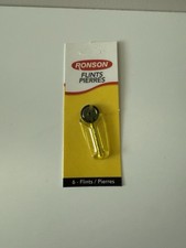 Genuine Ronson Replacement Flint 1 Pack 6 Flints in All 1206 1206-144 picture