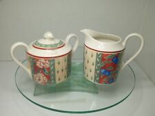 Ivory Porcelain Cream and Sugar Dishes Tea Set PTS Internation Interiors picture