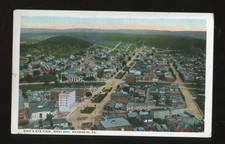 Shamokin PA Birds Eye View of the West End of the Town About 1930 Unposted picture