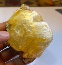 WoW  fresh from mine Fully Terminated Adularia  Crystal with Siderite :350G picture