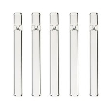30-piece Thick Pyrex Glass Chillum Tobacco Pipe, Smoking pipe, Smooth Hitter picture