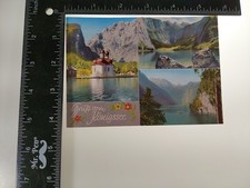 Postcard Gruß vom Königssee Schönau am Königsee Germany picture