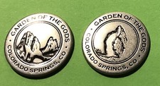 RARE & Discontinued Garden of the Gods Collectible Token picture