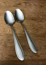 2 Teaspoon Tea Spoon Farberware Outline Pointed Tip Stainless Steel picture