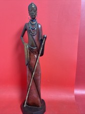 Stacy Bayne Village Life Africa Jaha One with Dignity Patina #128/4500 Figurine picture