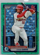 2024 Bowman Chase Davis Green Mojo Refractor #BCP-150 picture