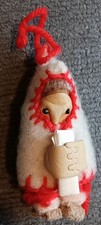 Inuit First Nations Canadian Miniature Doll Artisanat Handmade Artisan Vintage picture