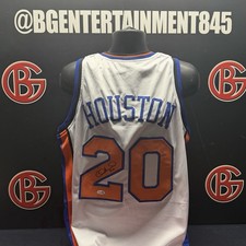 Allan Houston Signed New York Knicks Autographed Basketball Jersey AUTO JSA COA picture