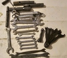 Vintage British Engineers Spanner Lot – Britool, King Dick, Terry's Spencer, WW2 picture
