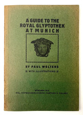 1913 Royal Glyptohek Munich Germany Illustrated Guide VTG Antique Travel Book picture