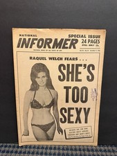 1966 Dec 11th National Informer Newspaper, She’s to Sexy Raquel Welch (VRN10F) picture
