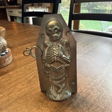 Vintage Halloween Skeleton Chocolate Mold - Rare picture