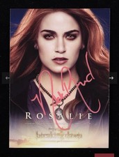 Nikki Reed Signed Twilight Rosalie Trading Card JSA Witnessed Autograph picture