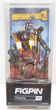 FiGPiN Claptrap Borderlands 3 Hard Enamel Collectible Figure Pin #251 NIB New picture