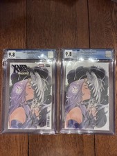 CGC 9.8 X-Men of Apocalypse Alpha #1 Psylocke Momoko 1:100 Virgin & Trade Set picture