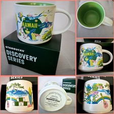 New Starbucks Hawaii Discovery Series Collection Mug Exclusive Aloha 14oz 414 mL picture