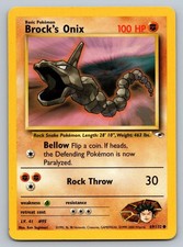Gym Heroes #069/132 Brock's Onix (69) picture