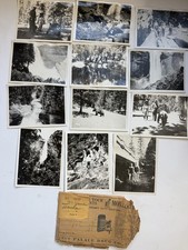 Antique Yosemite Photo Lot Bears Waterfalls Tourists 1920s-30s Original picture
