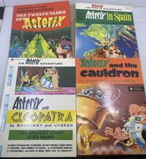 4 vintage 1970s Asterix Adventure comics/graphic novels/books picture