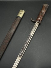 Etched Bayonet, Model 1898. German Solingen WKC picture