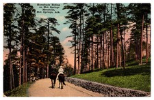 Hot Springs, AR Horseback Riding Hot Springs Mountain Scenic Foot Path -A69 picture